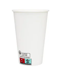 Gobelet carton blanc 30/35 cl par 50