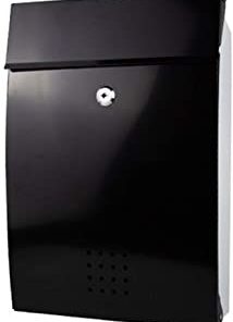 SHYPwM Boîte aux Lettres/courrier Boîte aux Lettres Extérieure Étanche à la Pluie idyllique Boîte de Journal Maison Boîte étanche Boîte Postale Murale Vaporisateur galvanisé Étanche Antirouille-Roug