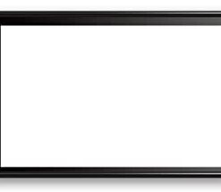 XIONGGG Écran de projection rétractable manuel Blanc 16:9 Écran de projection pliable pour home cinéma sans pli 60″/72″/84″/100″/120″