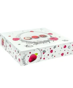 Boite pâtissière Morgan carton colorée 18 x 8 cm par 50