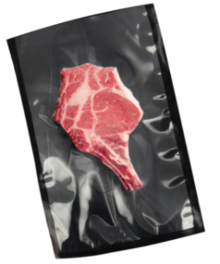 Sacs sous vide de conservation lisses noirs 15 x 20 cm 90 µ par 100