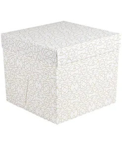 Boite layer cake carton colorée 35.6 x 35.6 x 30.5 cm