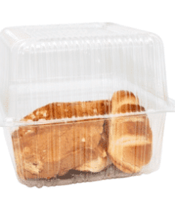 300 Boîtes à charnière pour viennoiseries 18 x 16 x 15 cm