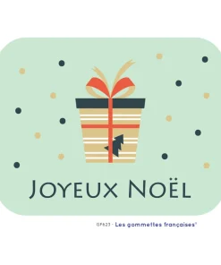 Stickers Joyeux Noël cadeau