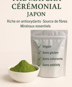 🍵 Thé Matcha Cérémonial – Japon